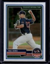 PAUL SKENES 2023 PANINI USA ROOKIE CARD