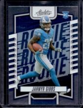 JAHMYR GIBBS 2023 PANINI ABSOLUTE ROOKIE CARD