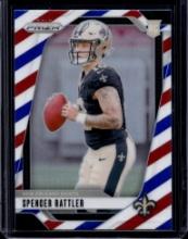 SPENCER RATTLER 2024 PANINI PRIZM RED, WHITE AND BLUE PRIZM ROOKIE