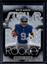 MALIK NABORS 2024 PANINI ROOKIES & STARS STELLAR SILVER PRIZM ROOKIE CARD
