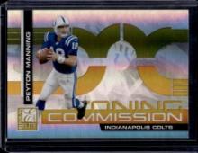PEYTON MANNING 2007 DONRUSS ELITE ZONING COMMISSION INSERT