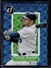 FREDDIE FREEMAN 2014 DONRUSS ELITE SERIES BLUE