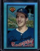 JOHN SMOLTZ 2013 BOWMAN CHROME SAPPHIRE REFRACTOR ROOKIE REPRINT