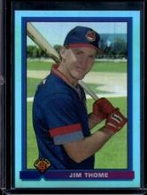JIM THOMAS 2013 BOWMAN CHROME SAPPHIRE REFRACTOR ROOKIE REPRINT