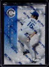HIDEO NOMO 1997 PINNACLE CERTIFIED PLATINUM BLUE