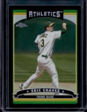 ERIC CHAVEZ 2005 TOPPS CHROME BLACK REFRACTOR