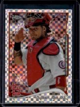 YADIER MOLINA 2014 TOPPS CHROME XFRACTOR