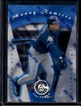 MANNY RAMIREZ 1997 PINNACLE TOTALLY CERTIFIED PLATINUM BLUE