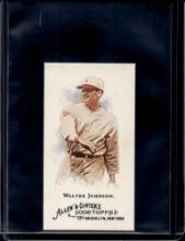 WALTER JOHNSON 2008 TOPPS ALLEN AND GINTER MINI SP