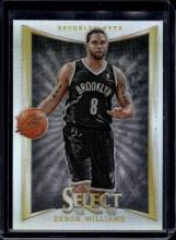 DERON WILLIAMS 2012-13 PANINI SELECT SILVER PRIZM