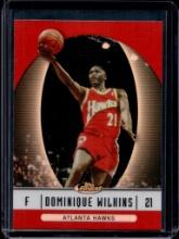 DOMINIQUE WILKINS 2006--07 TOPPS FINEST RED REFRACTOR
