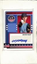 ARISTON VEASEY 2023 PANINI USA AUTOGRAPH GAME USED JERSEY ROOKIE CARD