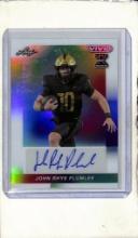 JOHN RHYS PLUMLEE 2024 LEAF VIVID AUTOGRAPH ROOKIE CARD