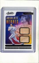 ROBIN YOUNT 2020 PANINI ABSOLUTE DUAL GAME USED BAT CARD