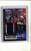 RHAMONDRE STEVENSON 2024 PANINI ROOKIES & STARS GAME USED JERSEY CARD