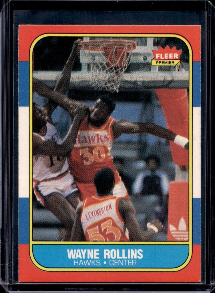 WAYNE ROLLINS 1986-87 FLEER #94