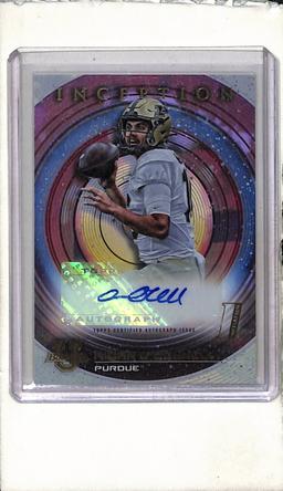 AIDAN O'CONNELL 2023 BOWMAN U INCEPTION AUTOGRAPH ROOKIE CARD