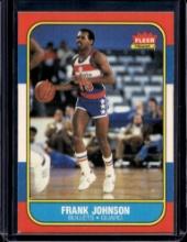 FRANK JOHNSON 1986-87 FLEER #52