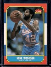 MIKE WOODSON 1986-87 FLEER #128