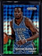 KEVIN DURANT 2014-15 PANINI PRIZM BLUE & GREEN PRIZM SP