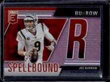 JOE BURROW 2024 PANINI ELITE SPELLBOUND PINK LETTER "R" INSERT