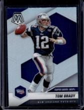 TOM BRADY 2021 PANINI MOSAIC SILVER PRIZM