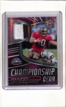 MIKE ALSTOTT 2021 PANINI SPECTRA PINK PRIZM GAME USED JERSEY PATCH
