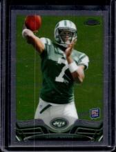 GENO SMITH 2013 TOPPS CHROME ROOKIE CARD