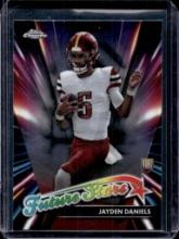 JAYDEN DANEILS 2024 TOPPS CHROME FUTURE STARS ROOKIE CARD