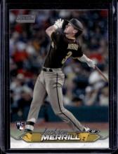 JACKSON MERRILL 2024 STADIUM CLUB ROOKIE CARD
