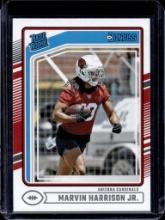 MARVIN HARRISON JR 2024 DONRUSS ROOKIE CARD