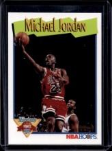 MICHAEL JORDAN 1991-92 HOOPS MILESTONES