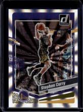 STEPHEN CURRY 2023-24 DONRUSS SILVER FLOOD INSERT