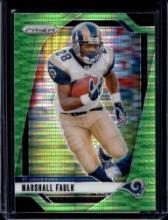 MARSHALL FAULK 2024 PANINI PRIZM NEON GREEN PRIZM