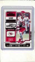 PATRICK MAHOMES HAND SIGNED IN PERSON AUTOGRAPH