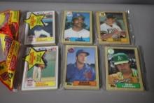 1987 TOPPS BASEBALL RACK PACKS LOT OF 2