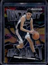 CHET HOLMGREN 2022-23 PANINI PRIZM INSTANT IMPACT ROOKIE CARD