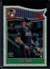 JACE JUNG 2025 BOWMAN CHROME ROY MEGA REFRACTOR ROOKIE CARD
