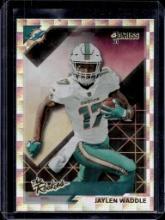 JAYLEN WADDLE 2021 DONRUSS THE ROOKIES ROOKIE CARD