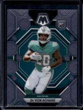DE'VON ACHANE 2023 PANINI MOSAIC ROOKIE CARD