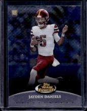 JAYDEN DANIELS 2024 TOPPS FINEST ROOKIE CARD