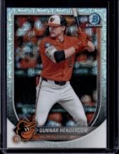 GUNNAR HENDERSON 2025 BOWMAN CHROME MEGA REFRACTOR