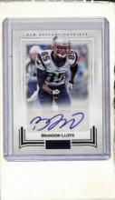 BRANDON LLOYD 2013 PANINI PLAYBOOK AUTOGRAPH CARD