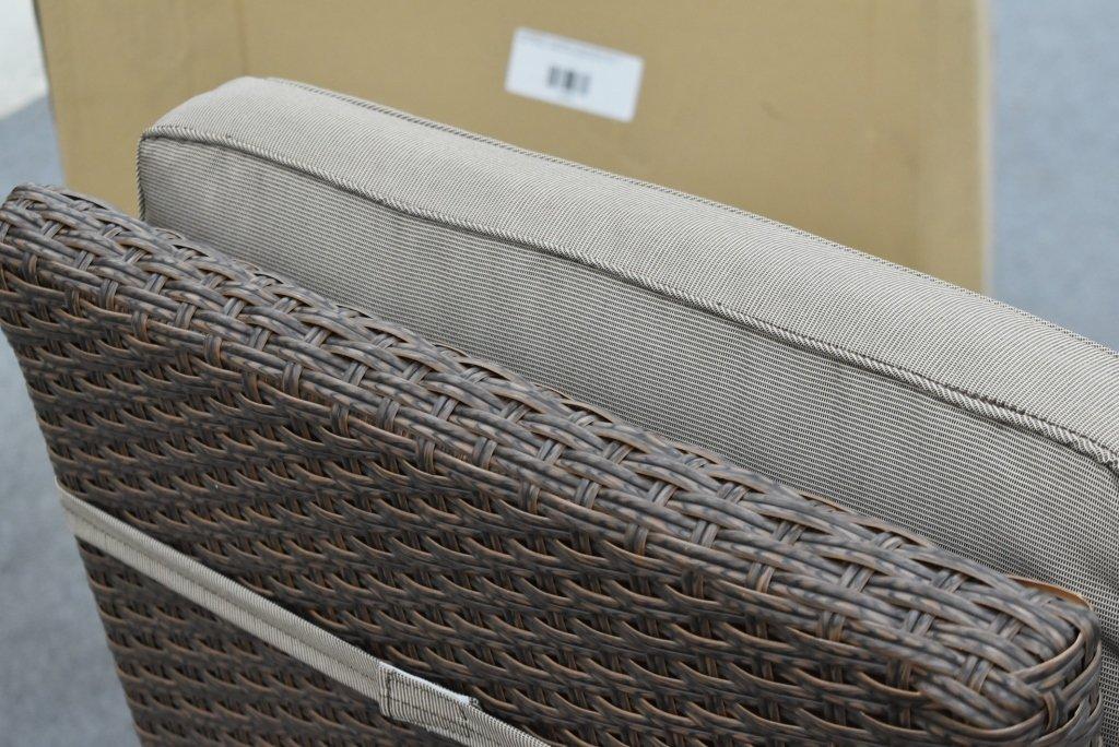 NEW Renava Outdoor Woven Chair And Ottoman