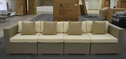 NEW 4pc Renava Trillo Modern Patio Sofa Set