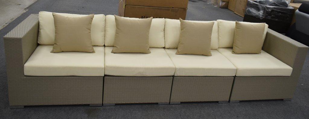 NEW 4pc Renava Trillo Modern Patio Sofa Set