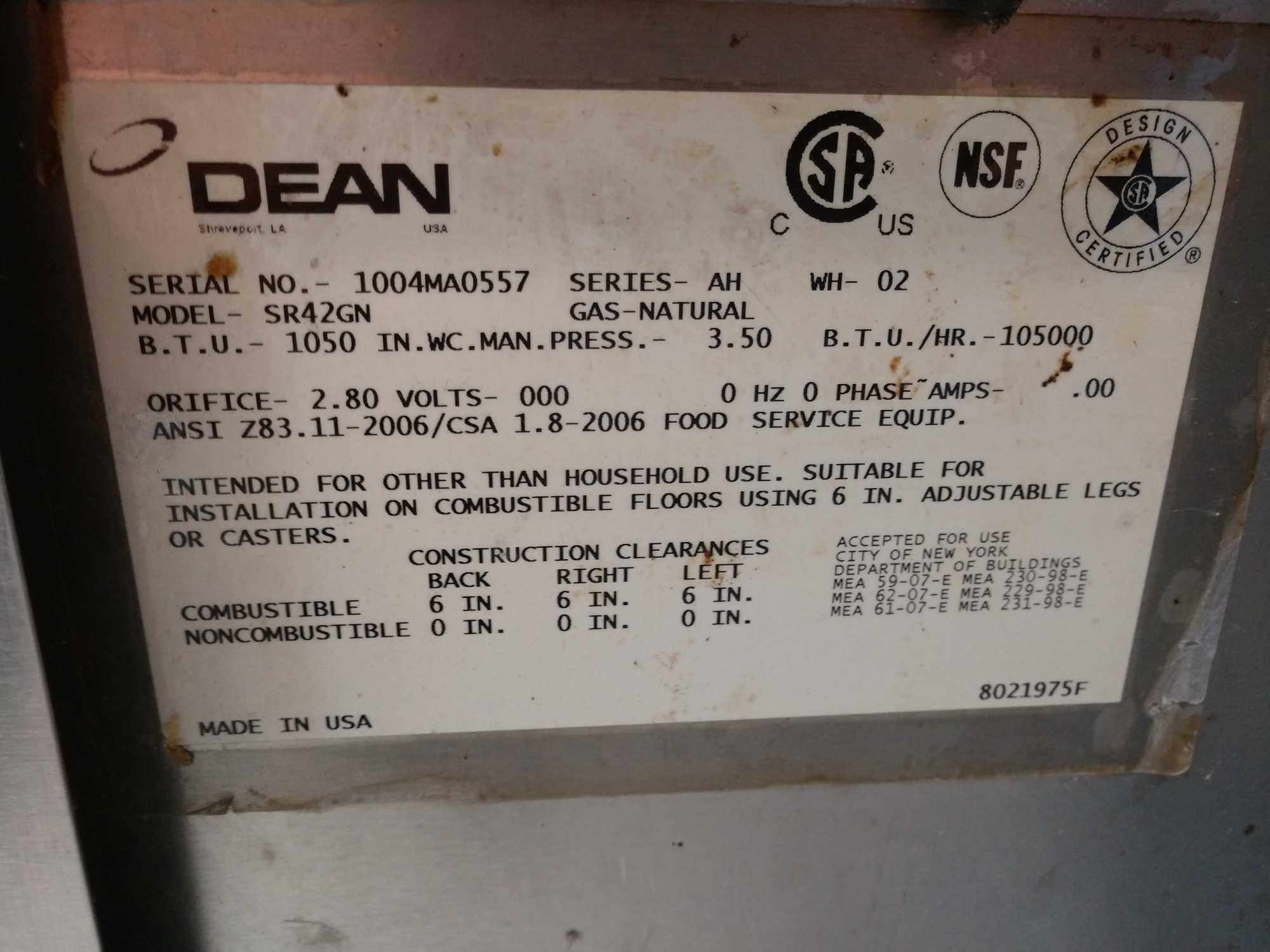 Dean deep fat fryer