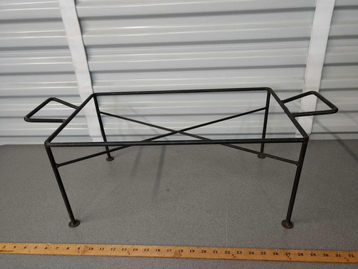 6 wrought iron chafing dish stands