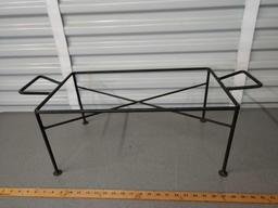 6 wrought iron chafing dish stands