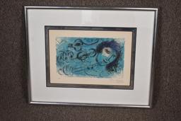 LImited Edition Marc Chagall Lithograph